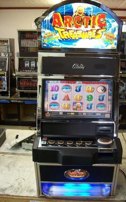 Bally Arctic Treasures refurbished slot machine for sale